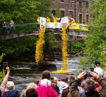 Duck Race and Crepes at the Fling Saturday 25 May 2024